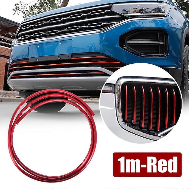 1 Pce Rouleau ABS Auto Décoration Extérieure Accessoires de Voiture Protection Chromée Bandes de Collision de Jante de Roue Clips de Grille pour Bmw F30