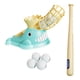 thumbnail image 2 of Máquina lanzadora de béisbol para niños Máquina de bateo de béisbol con 6 pelotas de béisbol Azul, 2 of 8