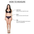 thumbnail image 4 of Plus Size Swimsuit Women‘S Sexy High Breast Contrast Gradient Split Bikini Sete Piece Swimsuit, 4 of 4