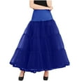 thumbnail image 2 of Ailaofu Women's Ankle-Length Petticoats, Plus Size Long Petticoats for Wedding, Crinoline Petticoat for Prom Wedding Dress, 2 of 7