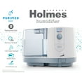 Holmes Cool Mist Humidifier with Filter Monitor for Medium Rooms, White