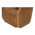 thumbnail image 5 of Moe's Home Collection Faye Occasional Chair Fabric Brown, 5 of 7