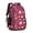 Mushroom and Dotted, variant on Mushroom and Butterfly White Pattern Backpack for School, Cute School Bag with Adjustable Shoulder Straps and Padded Back, 16.9"x12.6"x5.9"