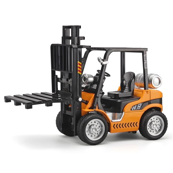 Anmyjuly Forklift Toys for Kids Construction Truck Forklift, Toy Forklift with Liftable Design,Forklift Trucks for Boys Age 4-7