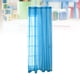 thumbnail image 3 of Cortinas transparentes con ojales para dormitorio de niña, diseño romántico de estrellas plateadas, finas y brillantes, para habitación infantil, tamaño 100 x 200 cm (azul)., 3 of 3