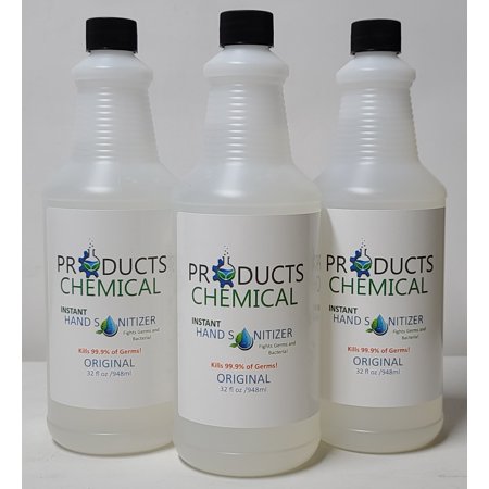 12 Pack of Instant Hand Sanitizer Quarts - Fights germs and viruses!