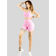 thumbnail image 2 of Set De Dos Conjunto Deportivo Unitalla Casual Mujer Short y Blusa Stretch Comodidad y Estilo, 2 of 5