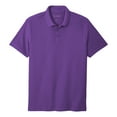 thumbnail image 5 of Yellow Rooster Mens Short Sleeve SuperPro React Male Polo Shirt Purple 4XL, 5 of 7