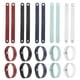 thumbnail image 1 of Uxcell 20 Pcs Pulseras de Cuero Planas Pulseras de Botón Ajustables Cuffs de Muñeca en Blanco DIY Pulseras para Hombres Mujeres Fabricación de Joyería (Colores Mixtos, 9.1"x0.8"), 1 of 6