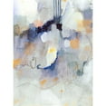 thumbnail image 3 of Barnes, Victoria 12x14 Black Modern Framed Museum Art Print Titled - Watercolor Tatter I, 3 of 5