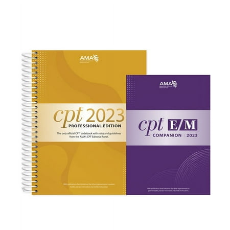 CPT Professional 2023 and E/M Companion 2023 Bundle (Other)