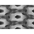 thumbnail image 1 of Ahgly Company Tapis d'Intérieur Lavables en Machine, Rectangle Transitionnel Gris Foncé, 2' x 4', 1 of 7