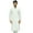 White, variant on Atasi Men's White Kurta Pyjama Set Ethnic Punjabi Casual Long Dupion Shirt-Small