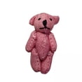 thumbnail image 1 of 2x Mini Osito De Peluche Articulado Suave Caja De Regalo De Boda Muñeca Para Decoración Rosa, 1 of 8