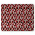 thumbnail image 1 of Abstract Mouse Pad, Ornamental Waves Scales Pattern with Hand Drawn Design Elements Art Illustration, Rectangle Non-Slip Rubber Mousepad, Multicolor, by Ambesonne, 1 of 2
