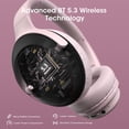 thumbnail image 4 of Auriculares Bluetooth DOQAUS Over Ear 70H Playtime con micrófono, 4 of 9