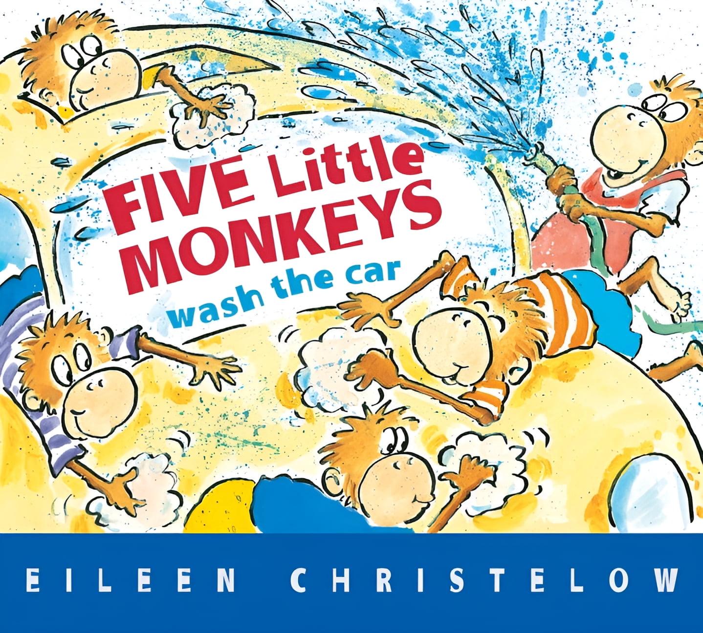 洋書 M16 Five Little Monkeys wash the car 0b0d6827-a43f-42fd-9e6a-