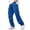 Blue, variant on Havenre Men's Casual Cargo Pants Lightweight Workout Joggers Stretch Sweatpants Hiking Drawstring Athletic Sweat Pants with Multi Pockets Gray XXL