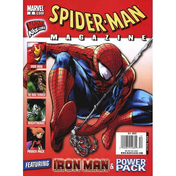 Spider-Man Magazine (2nd Series) #8 VF ; Marvel Comic Book