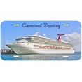 thumbnail image 1 of Carnival Destiny Ships Novelty Car Auto License Plate, 1 of 2