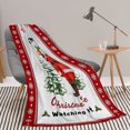 thumbnail image 3 of This is My Christmas Movie Watching Blanket, Super Soft Cozy Flannel Winter Holiday Santa Claus Throw Blanket for Couch Bed Sofa, 3 of 6