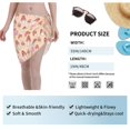 thumbnail image 5 of Disketp 70s Mushroom Women Swimsuit Cover Up Short Chiffon Summer Beach Sarong Bikini Wrap Skirt Bathing Suit, 5 of 5