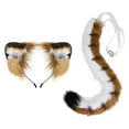 thumbnail image 4 of Runquan Animals Cosplay Prop Anime Cosplay Costume for Birthday Kids Adults New Year Animals Ear Tail Set, 4 of 8