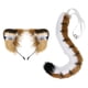 thumbnail image 4 of Accesorios de cosplay de animales, decoración para fiestas temáticas, lindos disfraces para cumpleaños y carnaval. Conjunto de cola de oreja de animales, 4 of 9