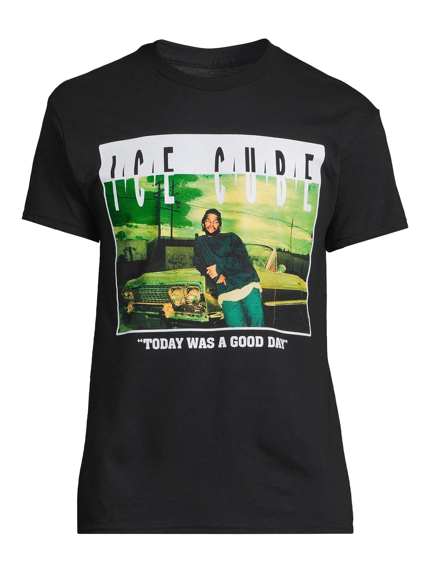 Ice Cube Men's & Big Men's Today Was A Good Day Graphic Tee Shirt