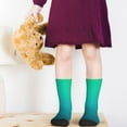 thumbnail image 6 of Uemuo Green Turquoise Teal Printed Kids Boys Socks Seamless Crew Socks Crazy Funny Athletic Sport Socks for Children, 6 of 6