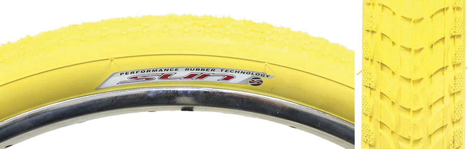 DURO Lowrider Bike Tires 26 X 2.125 - Set Of 2 Cream Sidewall Cruiser Tires, 40 PSI Heavy Duty - View #9
