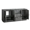 thumbnail image 2 of Avanity AUSTEN-V72-TGS Austen 72" Double Free Standing Wood Vanity Cabinet Only - Grey, 2 of 5