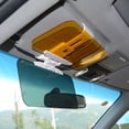 thumbnail image 1 of Visor anti resplandor del automóvil, bloque uv de escudo de gafas de espejo de automóvil para la mayoría de los vehículos vehículos, 1 of 7