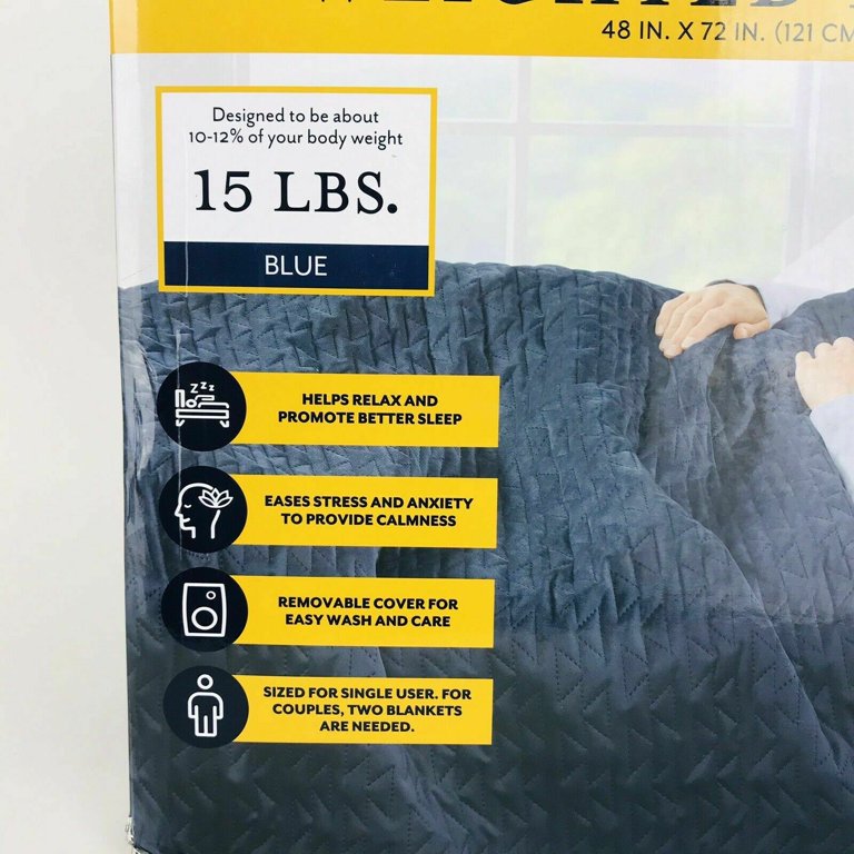 NEW Pendleton Weighted Blanket 48*72 Therapeutic 400 Cotton