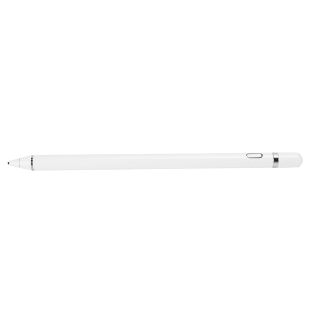 Lápiz capacitivo para tableta iOS y Android, lápiz táctil para control táctil (blanco)