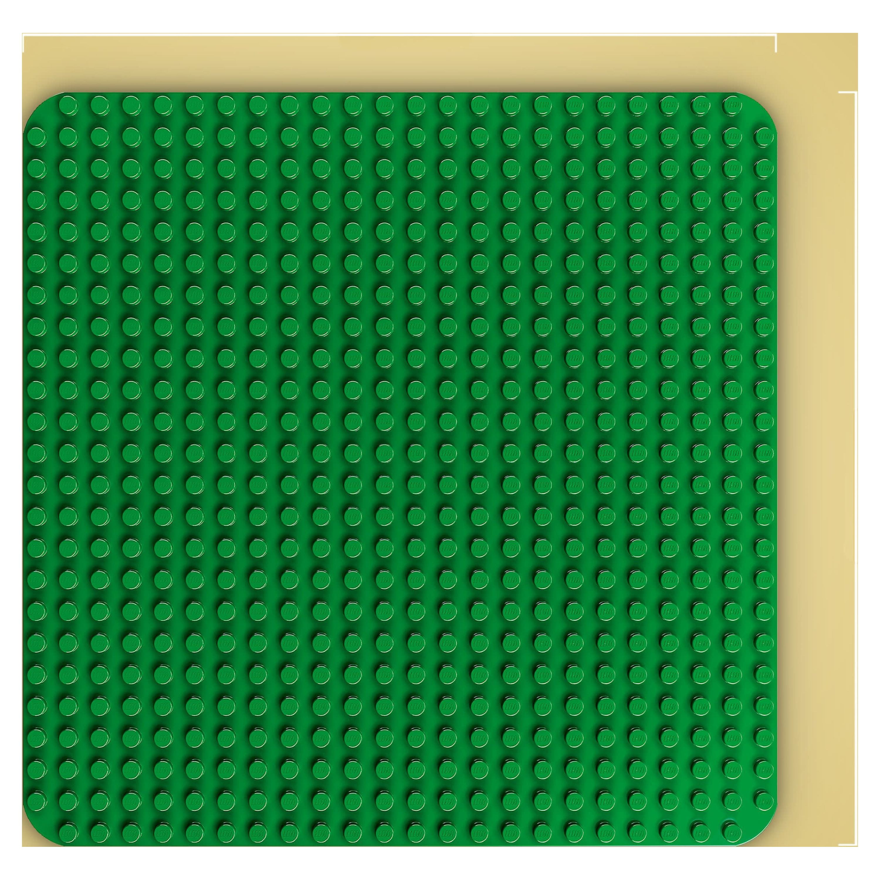 LEGO DUPLO Green Building Base Plate 10980, Construction Toy for
