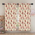 thumbnail image 5 of Pioneer Flower Floral Print Pattern Teens Curtains,Teens Insulated Curtains Set Of 2,Bedroom Essentials,Toddler Room Decor 52"x63", 5 of 5