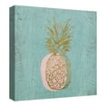 thumbnail image 4 of Masterpiece Art Gallery Golden Pineapple By Stephano Altamura Canvas Art Print 24" x 24", 4 of 4