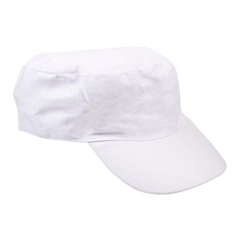 HAT COTTON PAINTERS CAP WHITE 