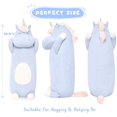 thumbnail image 5 of MorisMos Giant Unicorn Plush Stuffed Animal Long Pillow 23.6'', 5 of 8