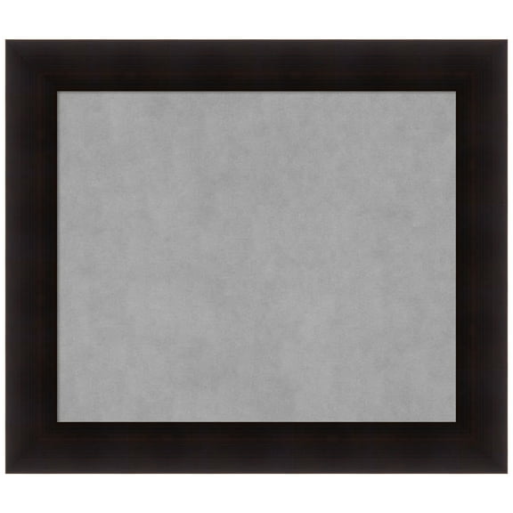 Amanti Art Portico Espresso Framed Magnetic Board 30 x 26 in.