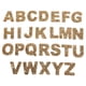 thumbnail image 3 of s s para coser o planchar, apliques de alfabeto, 26 piezas decorativas a-Z para rayas de zapatos, proyecto de bricolaje, , Dorado Soledad parches de letras, 3 of 7