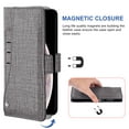 thumbnail image 4 of Wallet Case for iPhone XS Max, Blocking Card Slot Stand Shockproof TPU Interior Case PU Leather Magnetic Protect Flip Cover Compatible with iPhone XS Max, Gray, 4 of 5