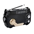 thumbnail image 1 of 2026 new Solar Hand Crank Emergency Radio, Bluetooth 5.2 Speaker with AM FM SW 3 Band Reception, 3W Powerful Audio and Power Bank, Portable Multifunctional Radio, 1 of 8