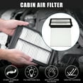 thumbnail image 2 of Unique Bargains 1 Set Cabin Air Filter for Hyundai Tucson Consistent No.97133L1100 Engine Air Filter, 2 of 7