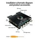 thumbnail image 1 of TPA3255 Bluetooth Digital Amplifier Board ZK-AS21 2.1 Channel Portable Practical Multifunctional Amp, 1 of 5