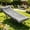 grey, variant on ZHICHUN Foldable Camping Bed with Detachable Mattress 500LBS Steel Frame Portable Outdoor Folding Bed
