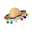 thumbnail image 3 of Sombrero Sombrero Creativo Tema Mexicano Decoración Práctico Suministros para Fiestas Elegantes Sombrero beige, 3 of 9
