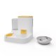thumbnail image 1 of Automatic Dog Feeder Water Dispenser - Stainless Steel Feeding Bowl, Large Capacity & Detachable Design ShopWise Round, 1 of 9
