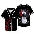 thumbnail image 1 of Omori Veste de Baseball de Marchandise Spatiale Rouge Été Femmes Hommes Mode Décontractée Harajuku T-Shirts à Manches Courtes,style 6,TTP, 1 of 4